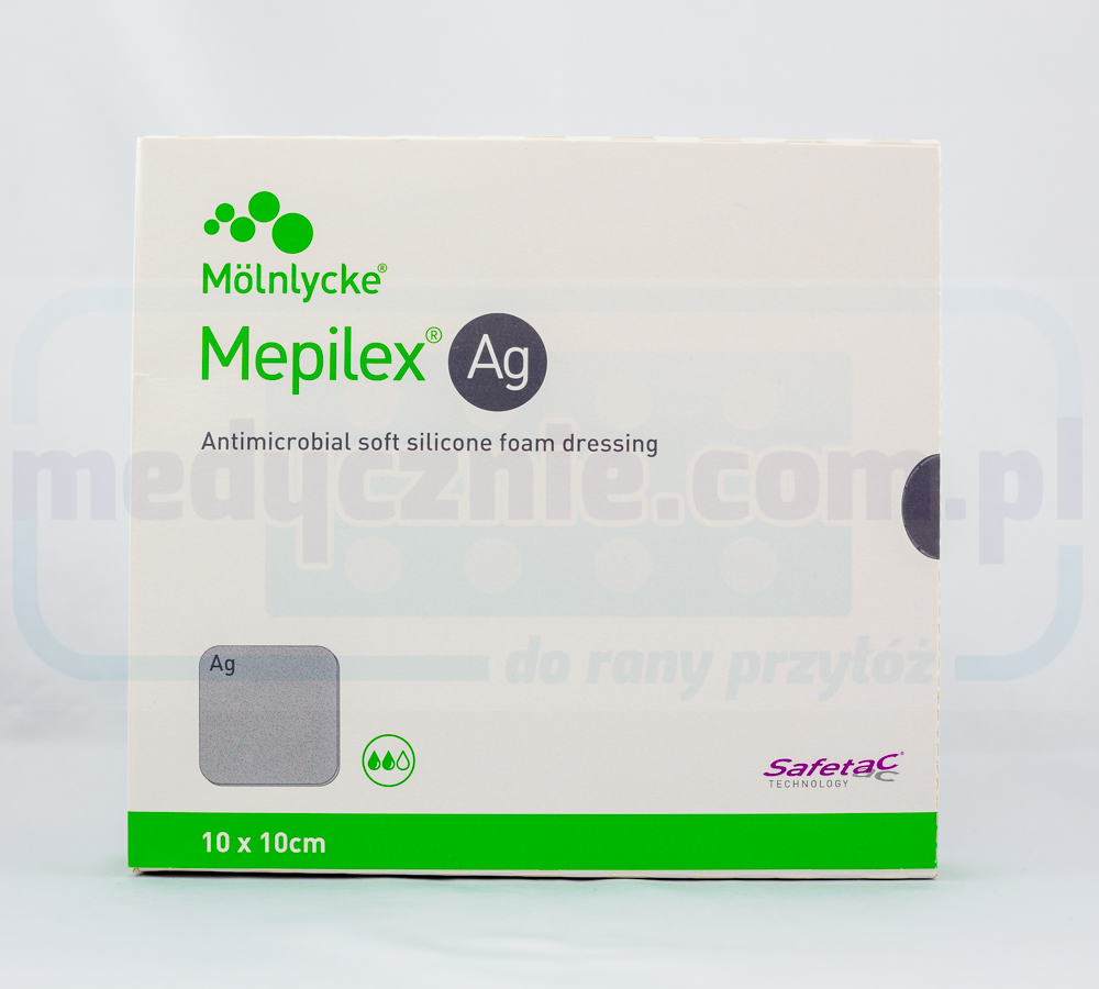 Mepilex Ag 10cm* 10cm 1pc