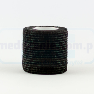 Bandă adezivă 5cm*4.5m 1 buc elastic negru, autoadeziv