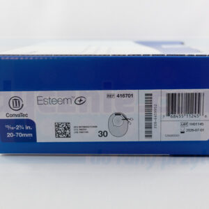 Convatec stoma pouch 416419 1pc deschis cu fermoar transparent 57mm
