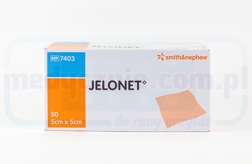 Jelonet 5 cm x 5 cm 1 buc tifon parafină pansament