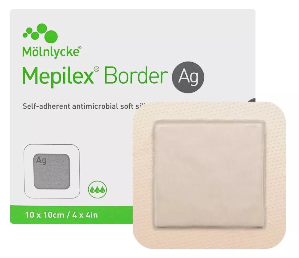 Mepilex Frontieră Ag 10* 10cm 1pc