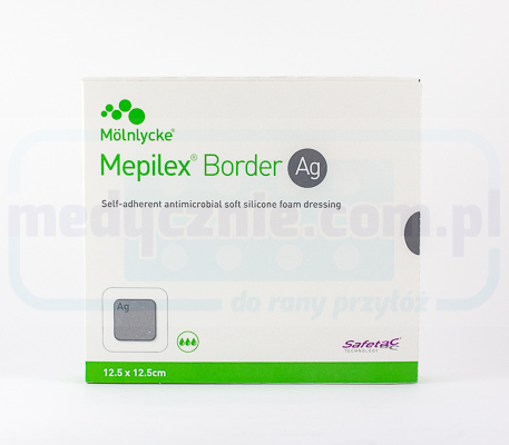 Mepilex Border Ag 12.5* 12.5cm 1pc