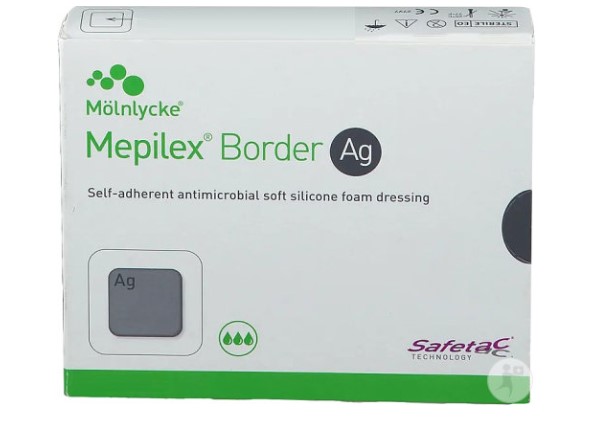 Mepilex Frontieră Ag 15* 15cm 1pc