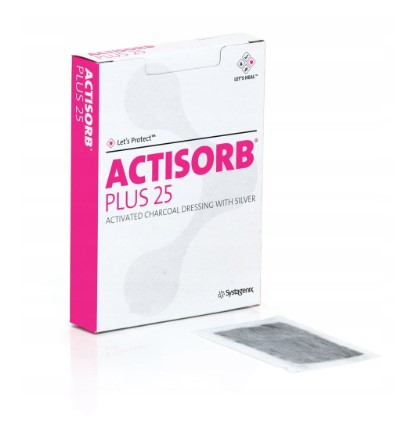 Actisorb Plus 19* 10,5 cm 1 buc pentru răni infectate