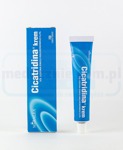 Cicatridina 30g cremă pentru răni cu acid hialuronic