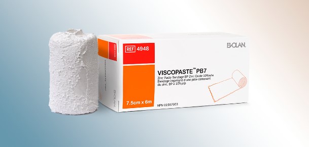 Bandaj cu oxid de zinc Viscopaste PB7 7,5 cm x 6 m