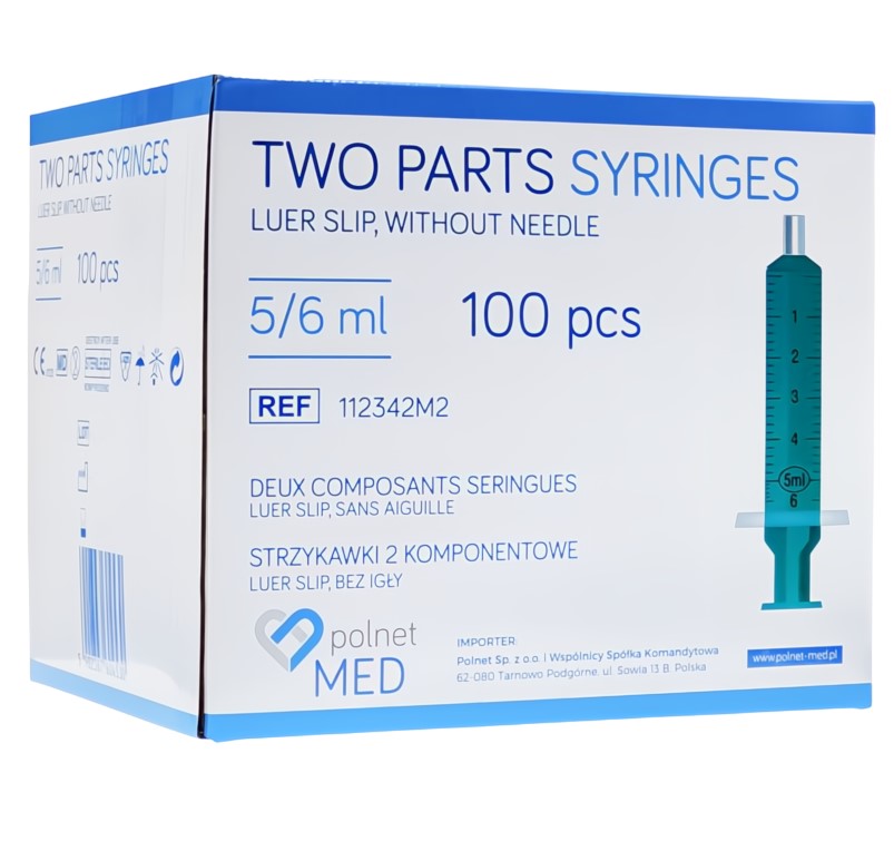 Seringi 5ml 100pcs sterile a.u.