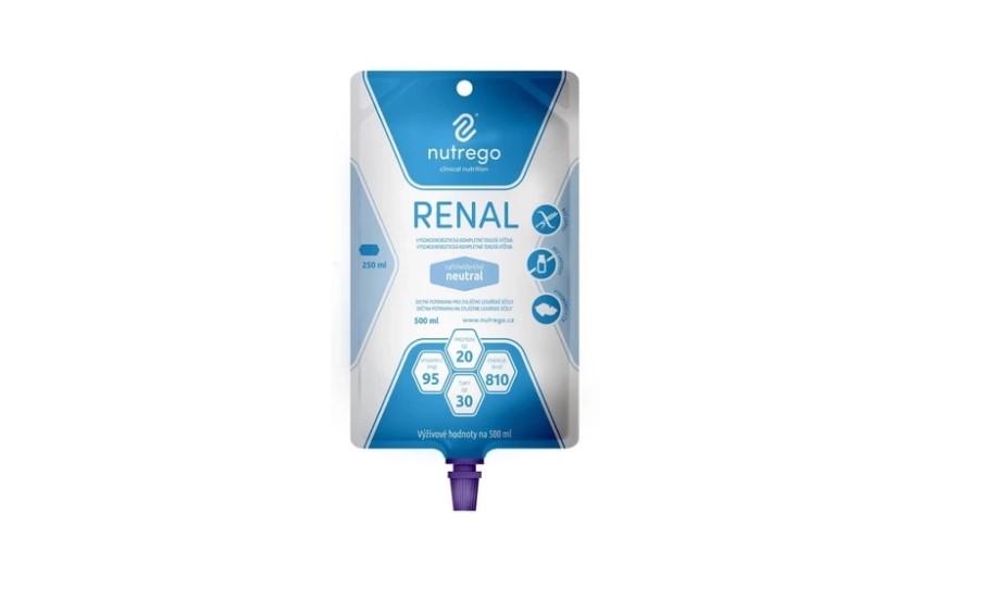 Nutrego Renal 500 ml neutru hipercaloric redus electroliti...