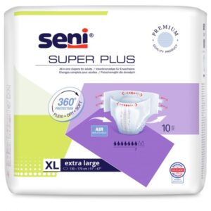 Scutece pentru adulți Super Seni Plus X-Large 10 buc
