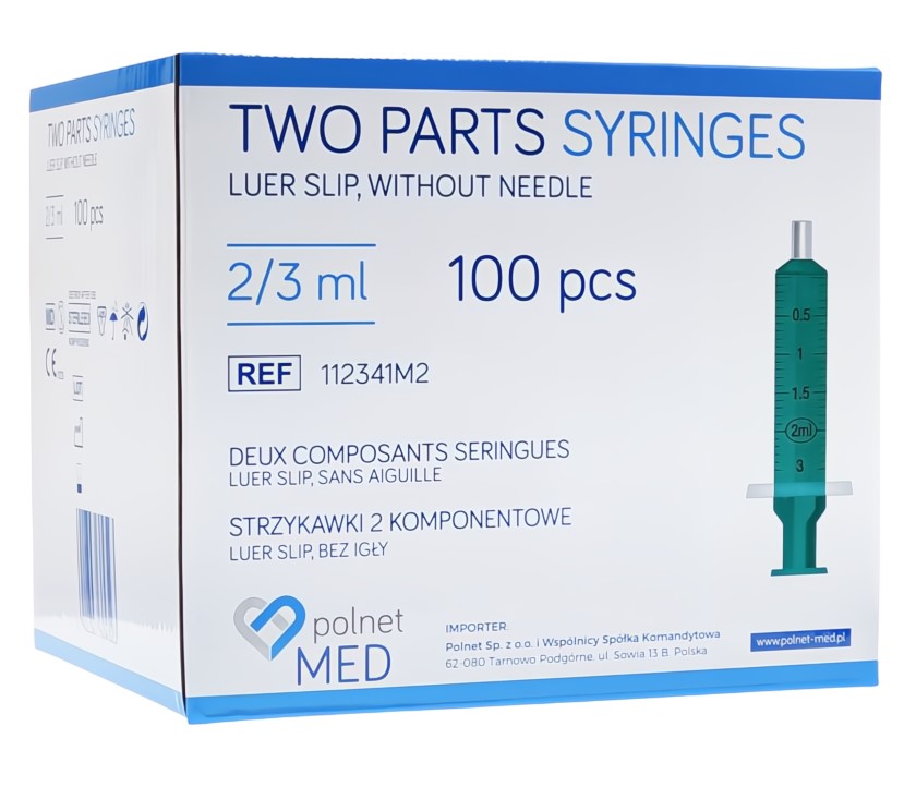 Seringi 2ml 100pcs sterile a.u.