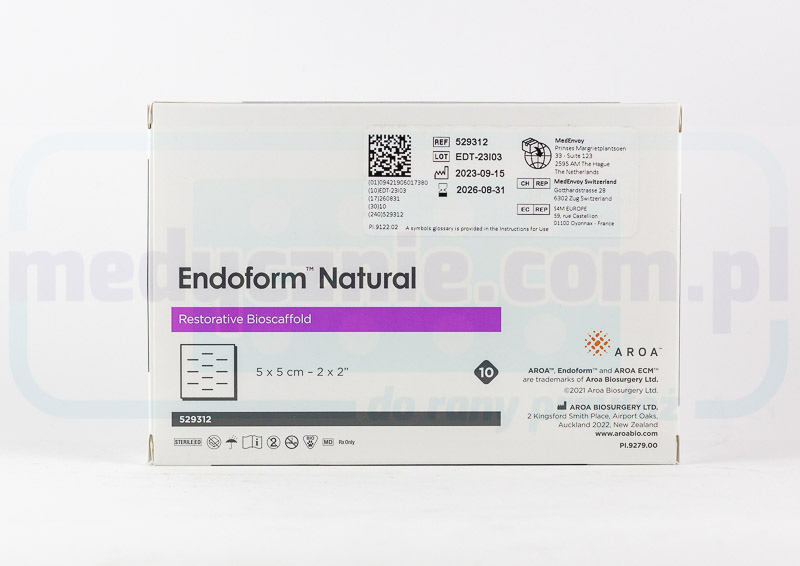 Endoform 5* 5cm – matrice naturală a pielii cu colag...