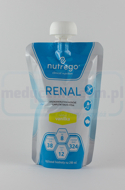 Nutrego Renal 200ml vanilie hipercaloric redus electroliti...