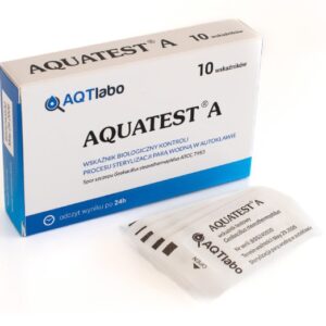 Test - Aquatest A 10pcs (test de tip Sporal) indicator biologic al procesului de sterilizare cu abur în autoclavă