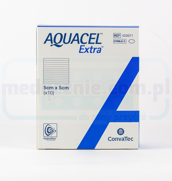 Pansament hidrofibră Aquacel Extra 5*5cm 1 buc