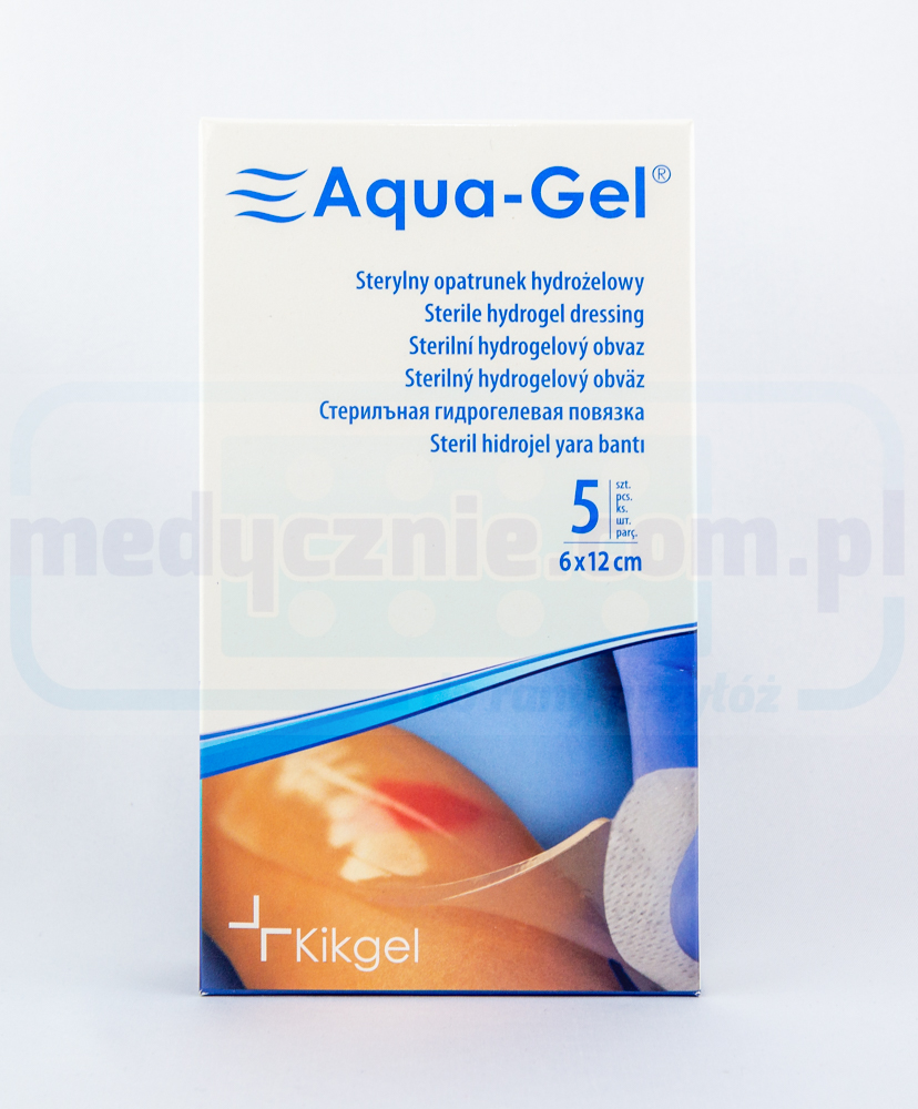 Pansament hidrogel Aqua-Gel 6*12cm 1 buc