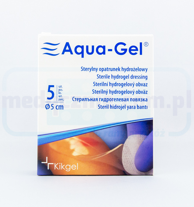 Pansament hidrogel Aqua-Gel Ø 5cm 1 buc