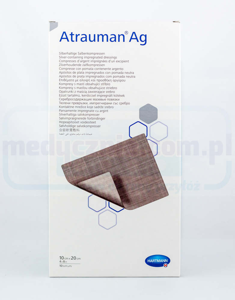 Atrauman Ag 10*20cm 1pc