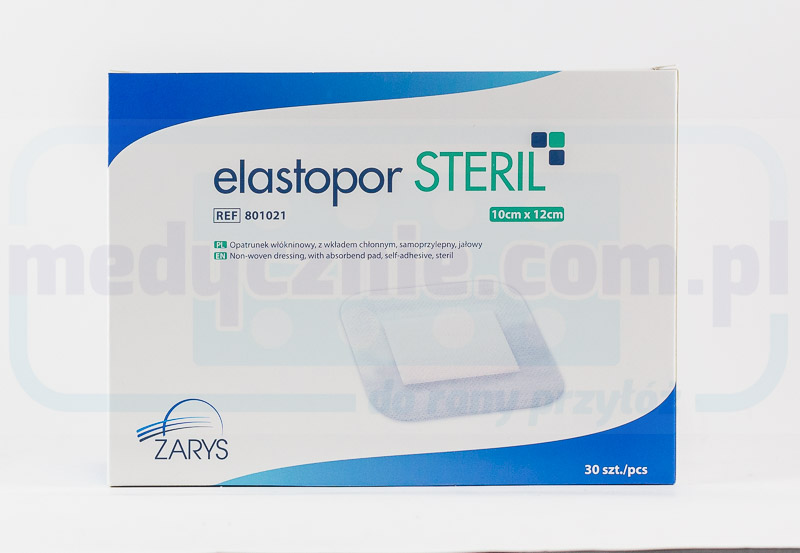 ELASTOPOR Steril 10 * 12cm 30pcs pansament cu tampon absorbant