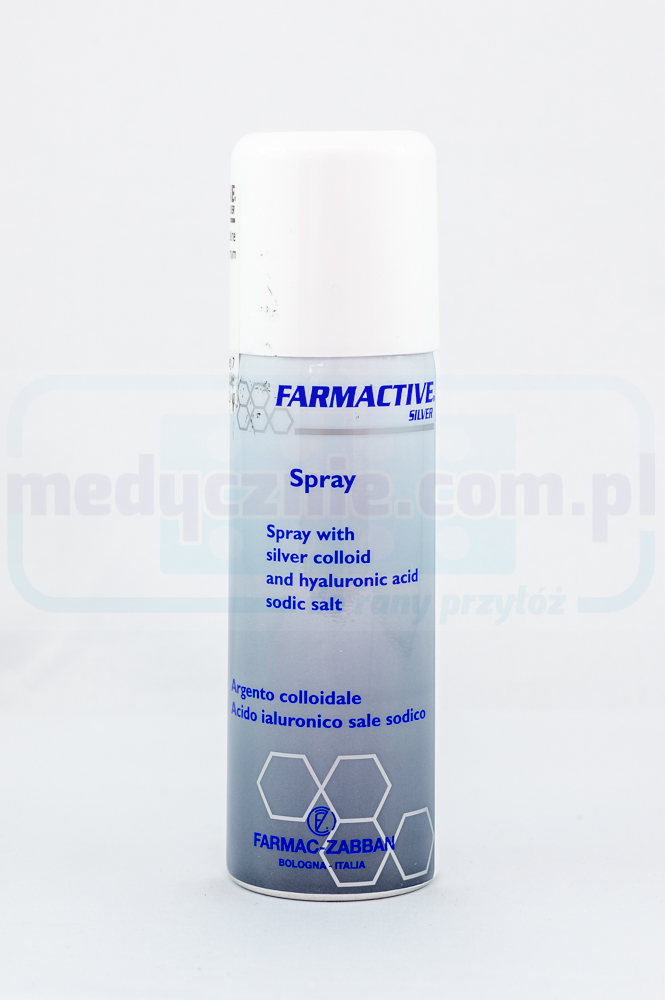 Farmactive Silver Spray 125ml pregătire pentru răni cu argint