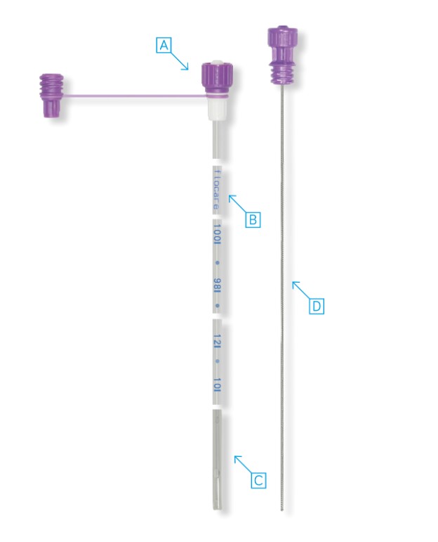 Sondă Flocare PUR CH6/60cm 94567