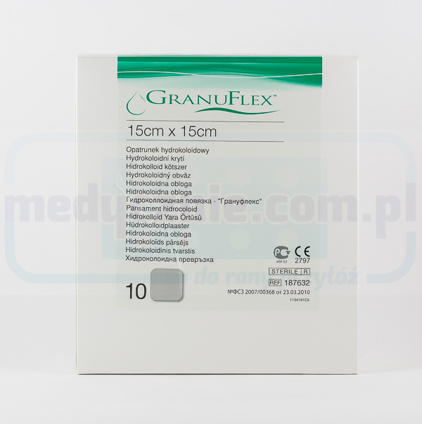 Pansament hidrocoloid Granuflex 15*15cm 1pc