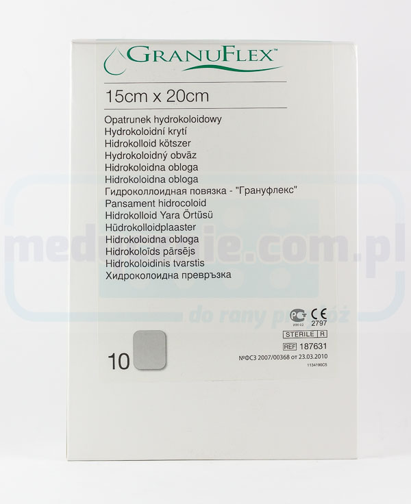 Pansament hidrocoloid Granuflex 15*20cm 1pc