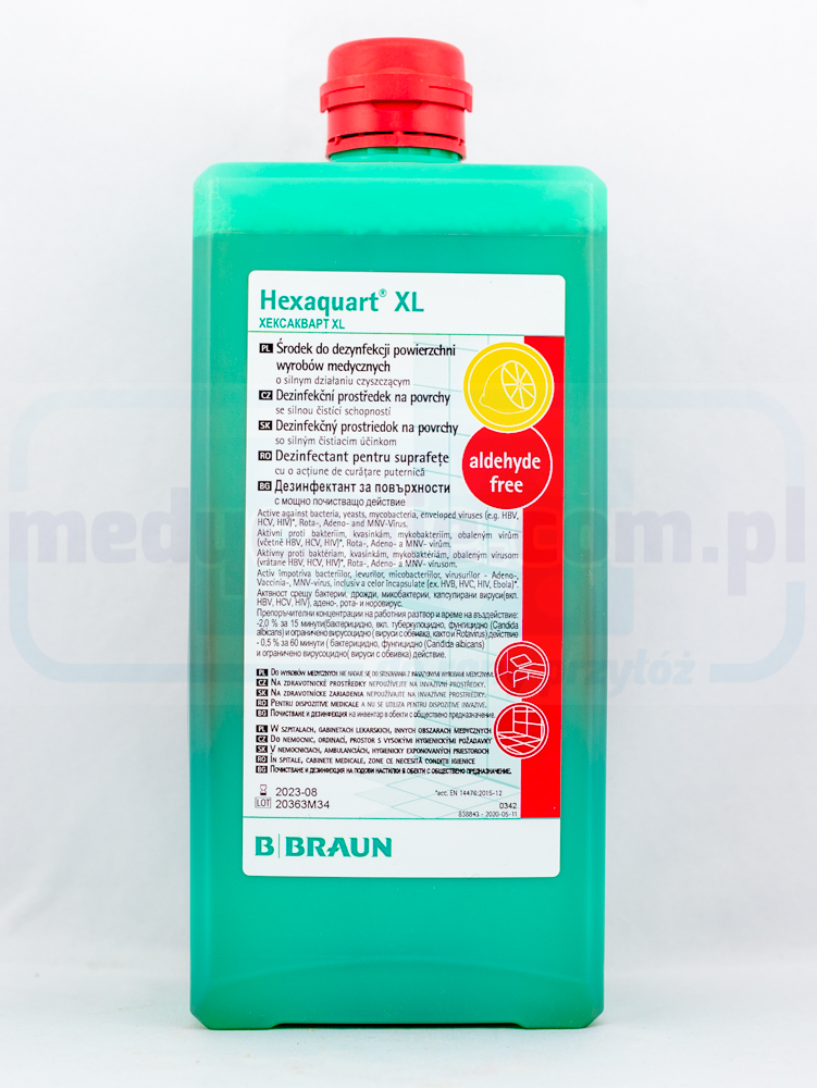 Hexaquart® XL 1L concentrat de dezinfecție pentru suprafețe mari