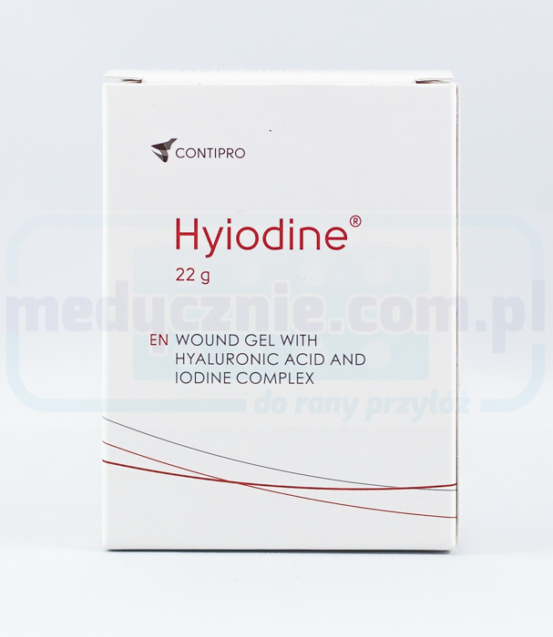 Hyiodine 22g complex de iod cu acid hialuronic