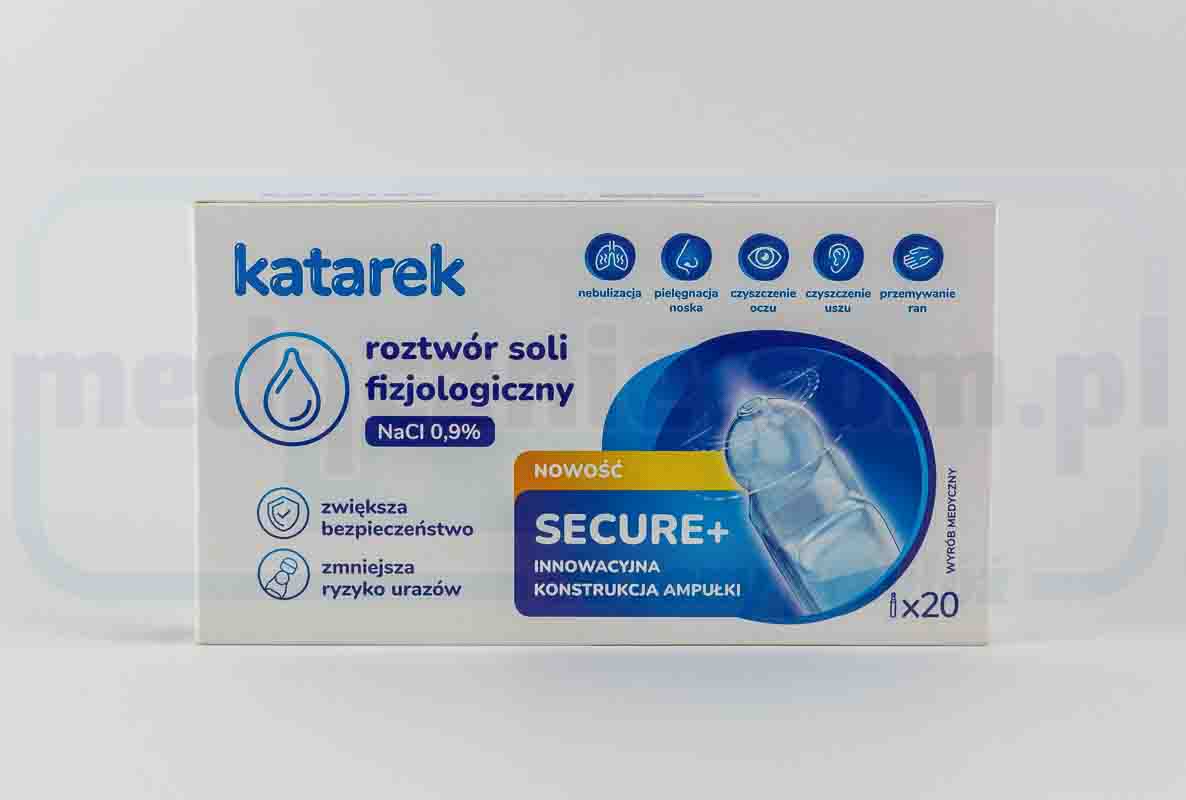 Fiole Katarek - NaCl sare 20x5ml Secure+