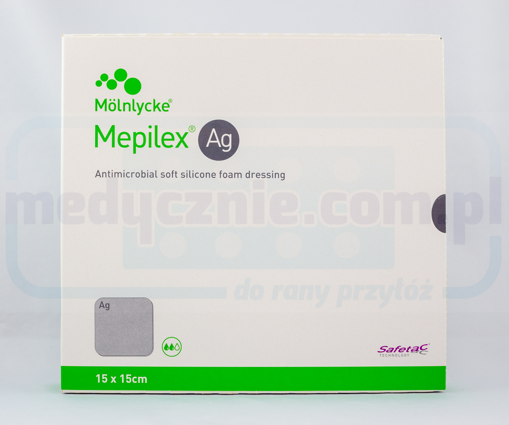 Mepilex Ag 15cm* 15cm 1pc