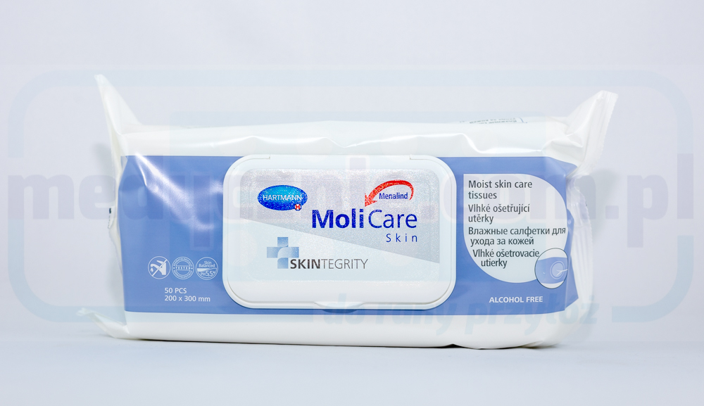 Molicare Skin Moist Care 50pcs șervețele umede