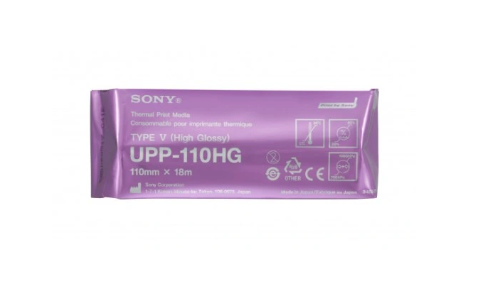 Hârtie cu ultrasunete Sony UPP110 HG