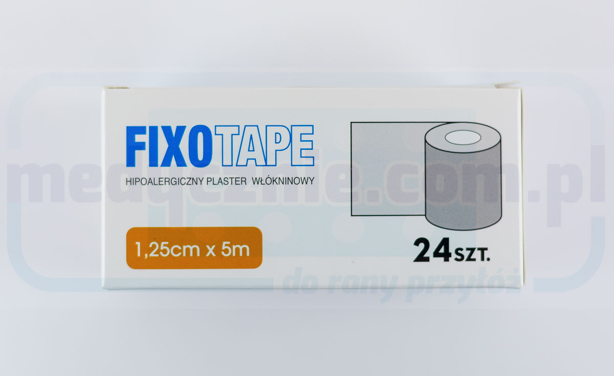 FIXOTAPE hypoal. tencuială nețesută 1.25cm*5m 1pc