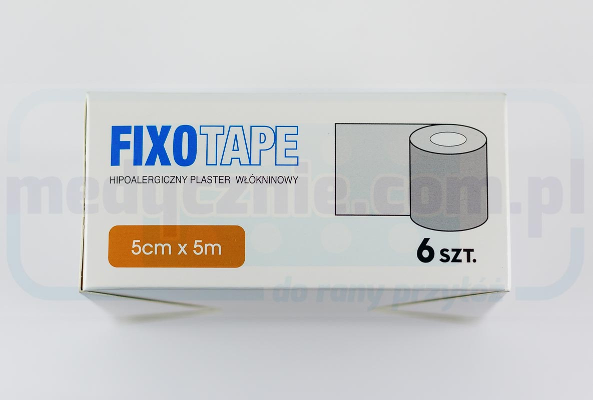 FIXOTAPE hypoal. tencuială nețesută 5cm*5m 1pc