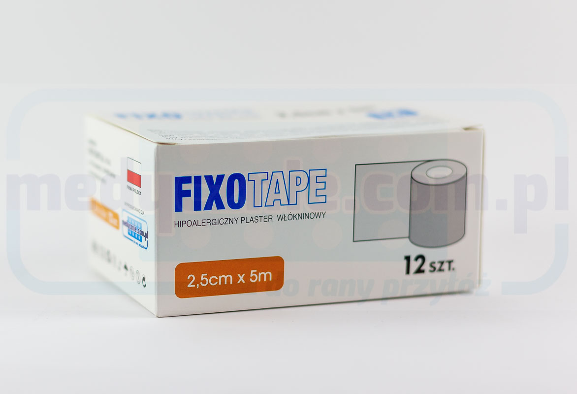 FIXOTAPE hypoal. tencuială nețesută 2.5cm*5m 1pc