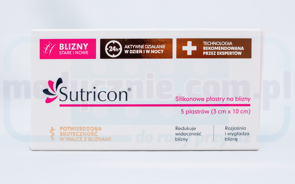 Sutricon 3 * 10cm 1pc silicon cicatrice patch