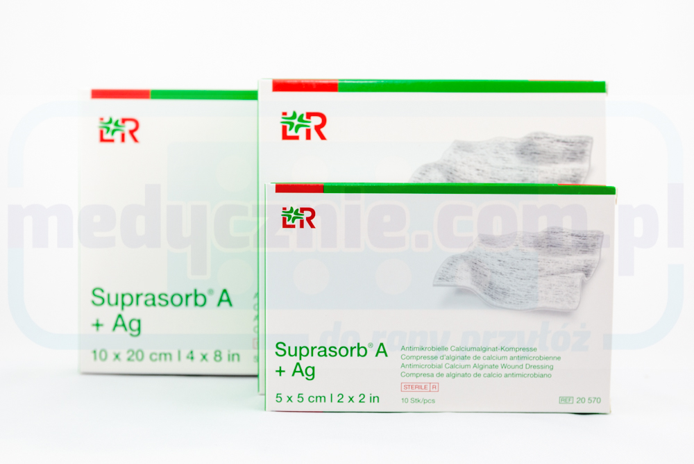 Suprasorb A + Ag 10*10cm 1 buc