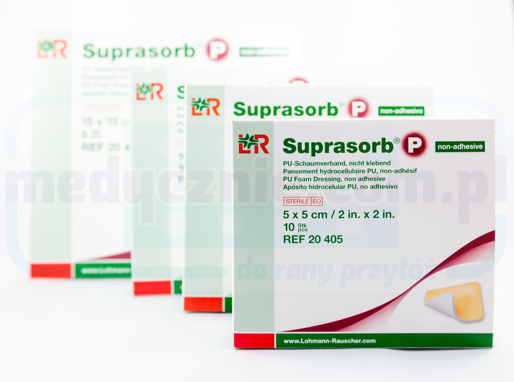 Suprasorb P 10*10cm spumă neadezivă 1 buc