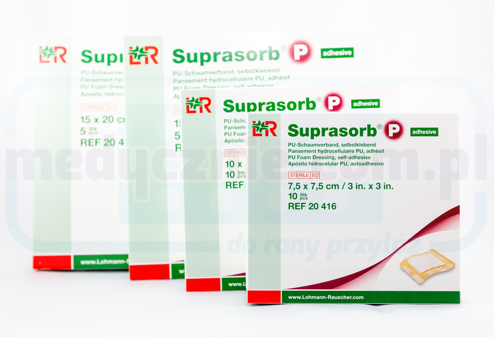 Suprasorb P 10*10cm spumă autoadezivă 1 buc