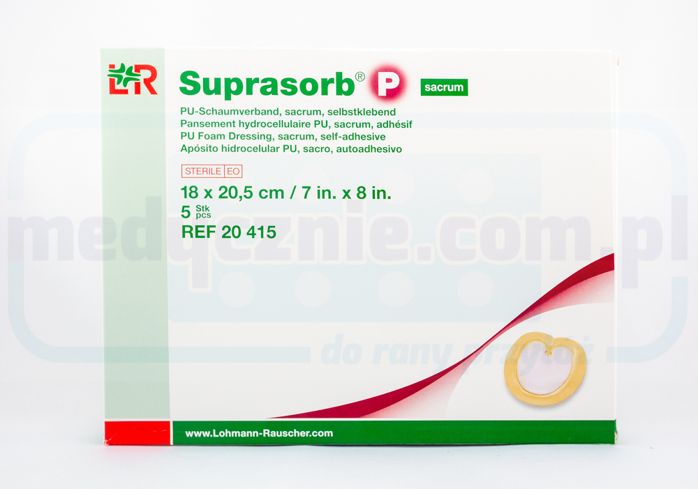 Suprasorb P 18*20.5cm spumă autoadezivă SACRUM 1pc