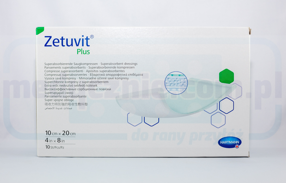 Zetuvit Plus 10*20cm 1 buc