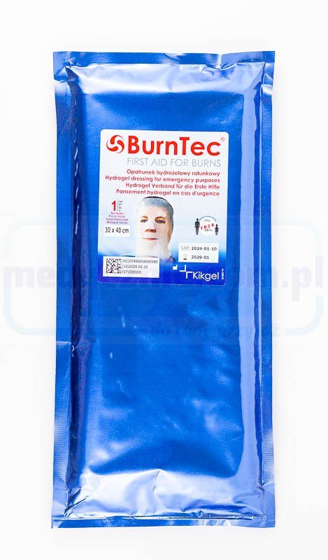 Pansament hidrogel facial BurnTec 30x40cm 1pc