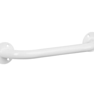 Mâner de baie drept 30cm alb