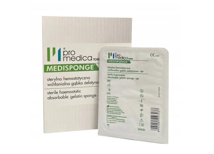 Medisponge/Surgispon 8cm* 5cm* 1cm burete de gelatină