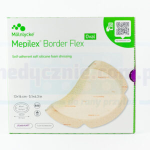 Mepilex Border Flex 13cm* 16cm Oval 1pc