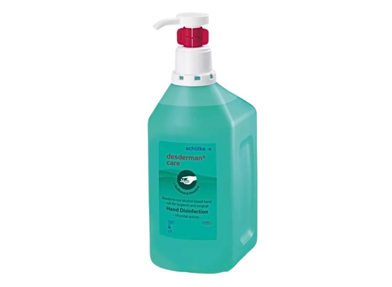 Desderman care 500ml cu pompă alcool dezinfectant pentru mâini
