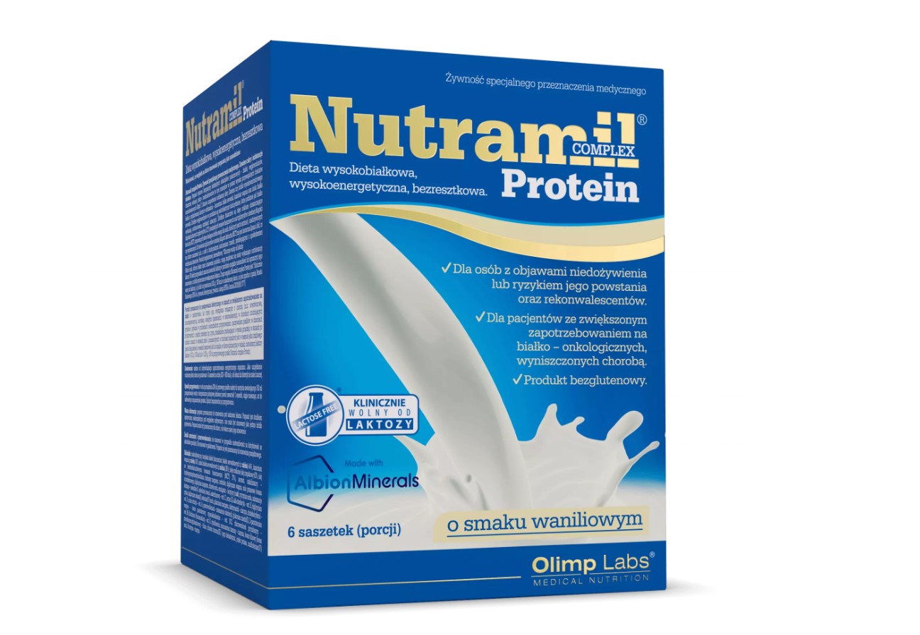 Olimp Nutramil complex Protein 1pc vanilie