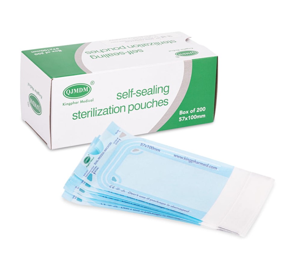 Pungi de sterilizare din folie 57mm *100mm 200pcs