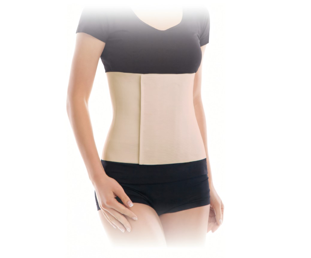 Centură ventrală 24cm Ventrimax mărimea M bej