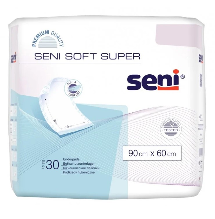 Protector Seni Soft Super non-steril 90x60 30pcs